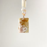 Sakura Agate "Wu Shi Pai" Pendant - One and only - Looziivet
