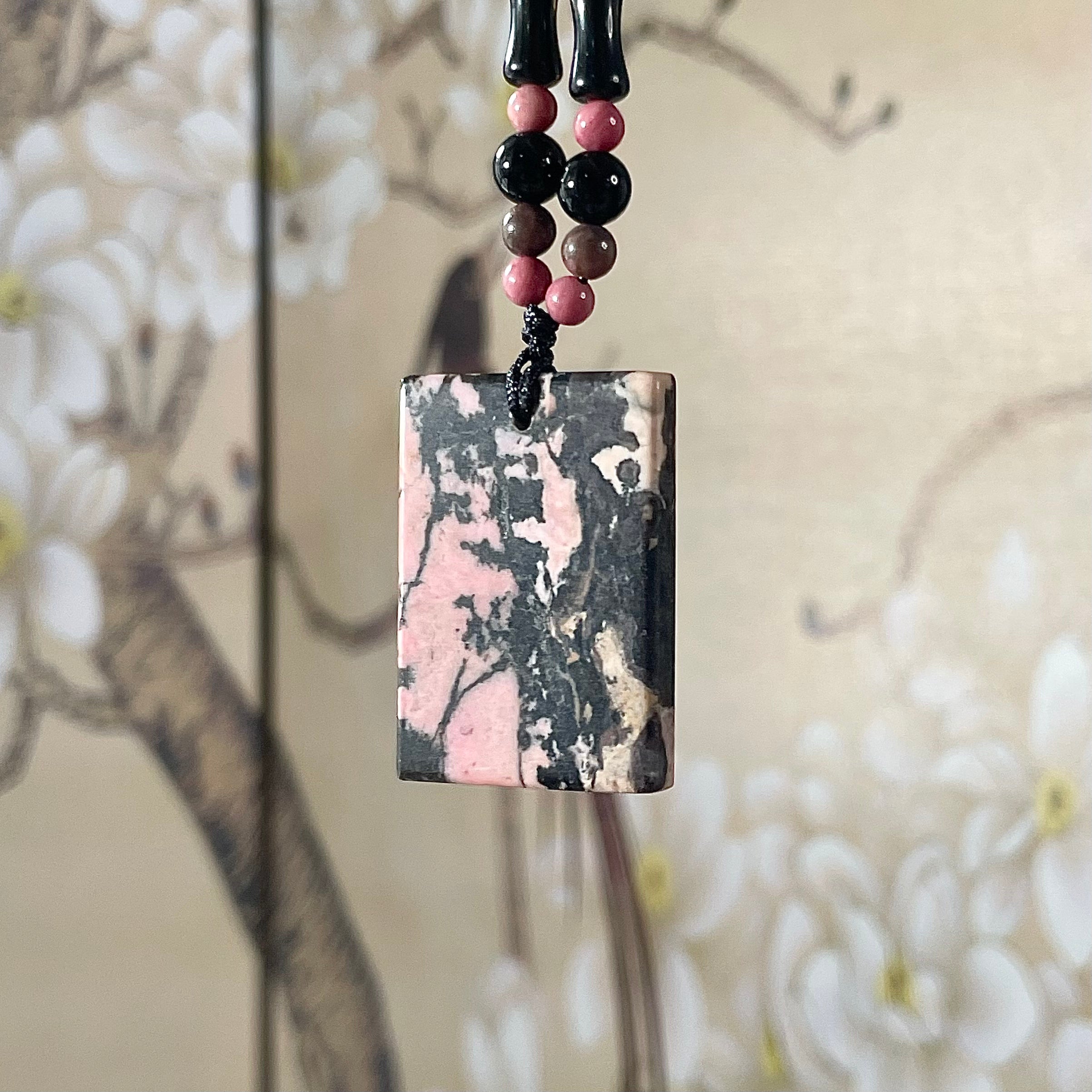 Rose Petalite "Wu Shi Pai" Pendant – One and Only - Looziivet