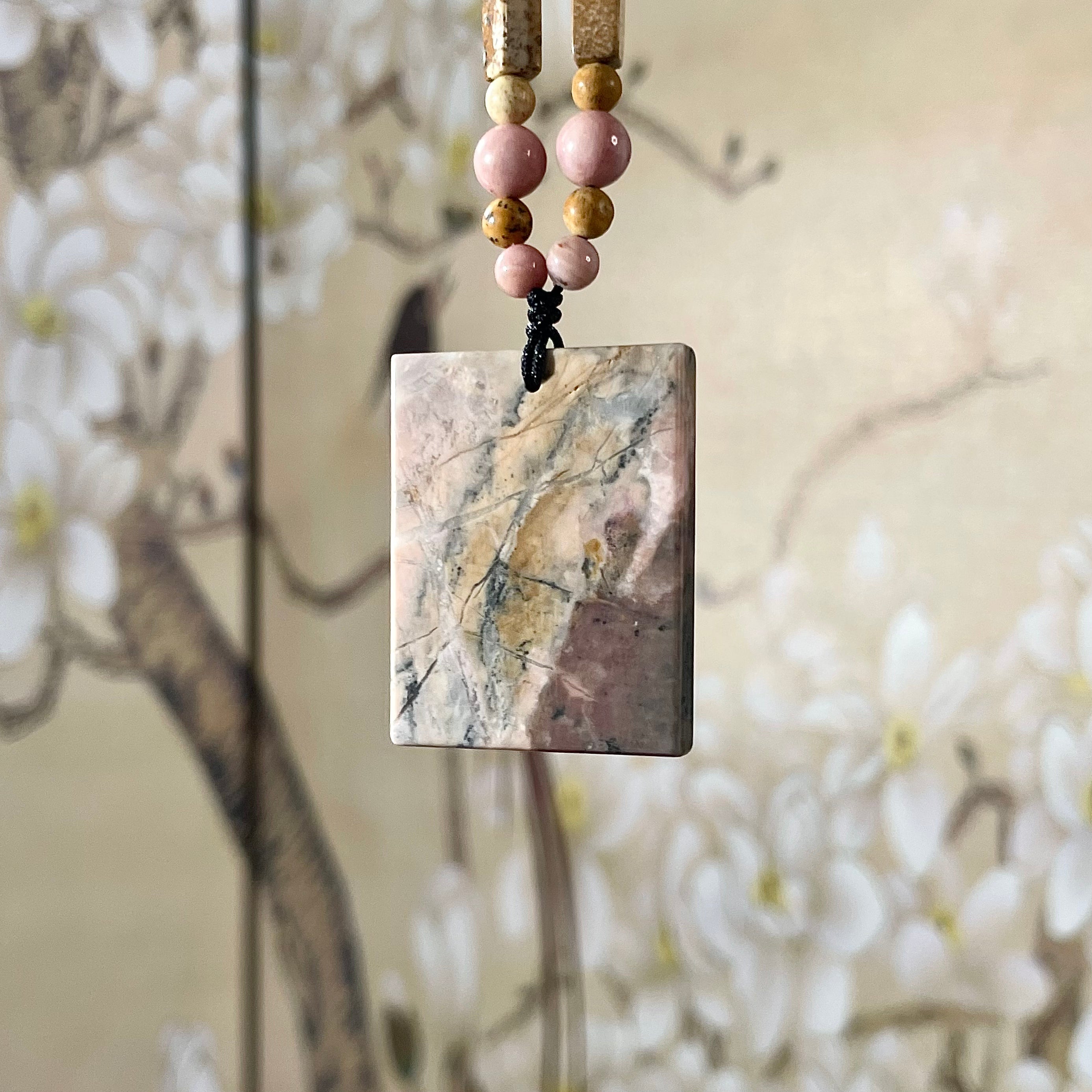 Rose Petalite "Wu Shi Pai" Pendant – One and Only - Looziivet