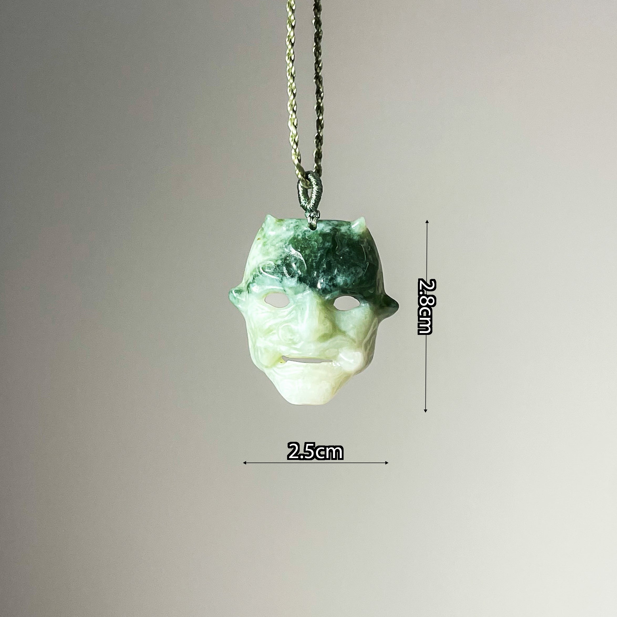 Xiu Jade Prajna Mask – One and Only, Hand-Carved Masterpiece - Looziivet