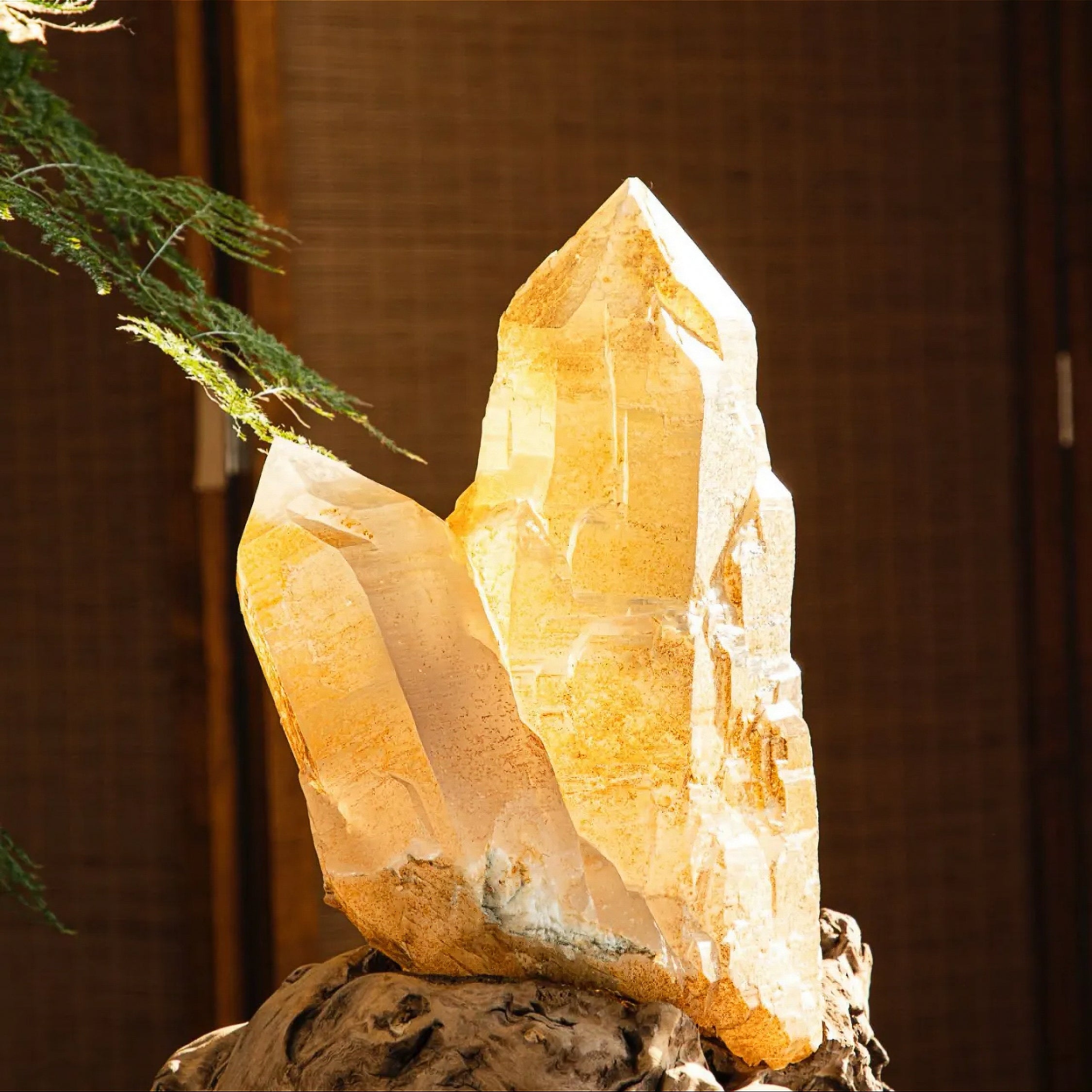Golden Himalayan Crystal