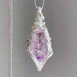 Handcrafted Wire-Wrapped Crystal Necklace - Looziivet