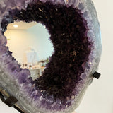 Amethyst Geode Vanity Mirror