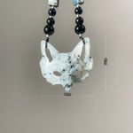 Handcrafted Fox Mask in Xiu Jade – One and Only - Looziivet