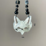 Handcrafted Fox Mask in Xiu Jade – One and Only - Looziivet