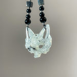 Handcrafted Fox Mask in Xiu Jade – One and Only - Looziivet