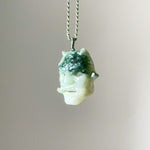 Xiu Jade Prajna Mask – One and Only, Hand-Carved Masterpiece - Looziivet