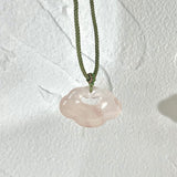 Rose Quartz One And Only Longevity Lock: A Talisman of Love, Health, and Protection - Looziivet