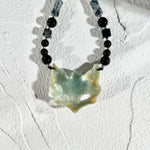 Handcrafted Fox Mask in Xiu Jade - One and Only, A Unique Blend of Elegance and Symbolism - Looziivet