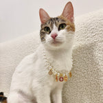 Pet Pearl Necklace -  Safe Charm for pets, Bring Luck and Prosperity - Looziivet
