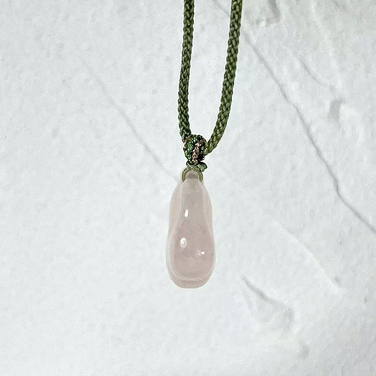 Rose Quartz One And Only Longevity Lock: A Talisman of Love, Health, and Protection - Looziivet