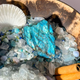 Ocean Sky Energy Crystal Bowl – Clarity, Protection & Emotional Healing - Looziivet