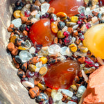 Solar Fire Energy Crystal Bowl – Vitality, Strength & Abundance - Looziivet