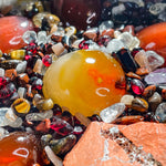 Solar Fire Energy Crystal Bowl – Vitality, Strength & Abundance - Looziivet