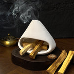 Incense Burner for Crystal Purification & Energy Cleansing Ceramic - Looziivet