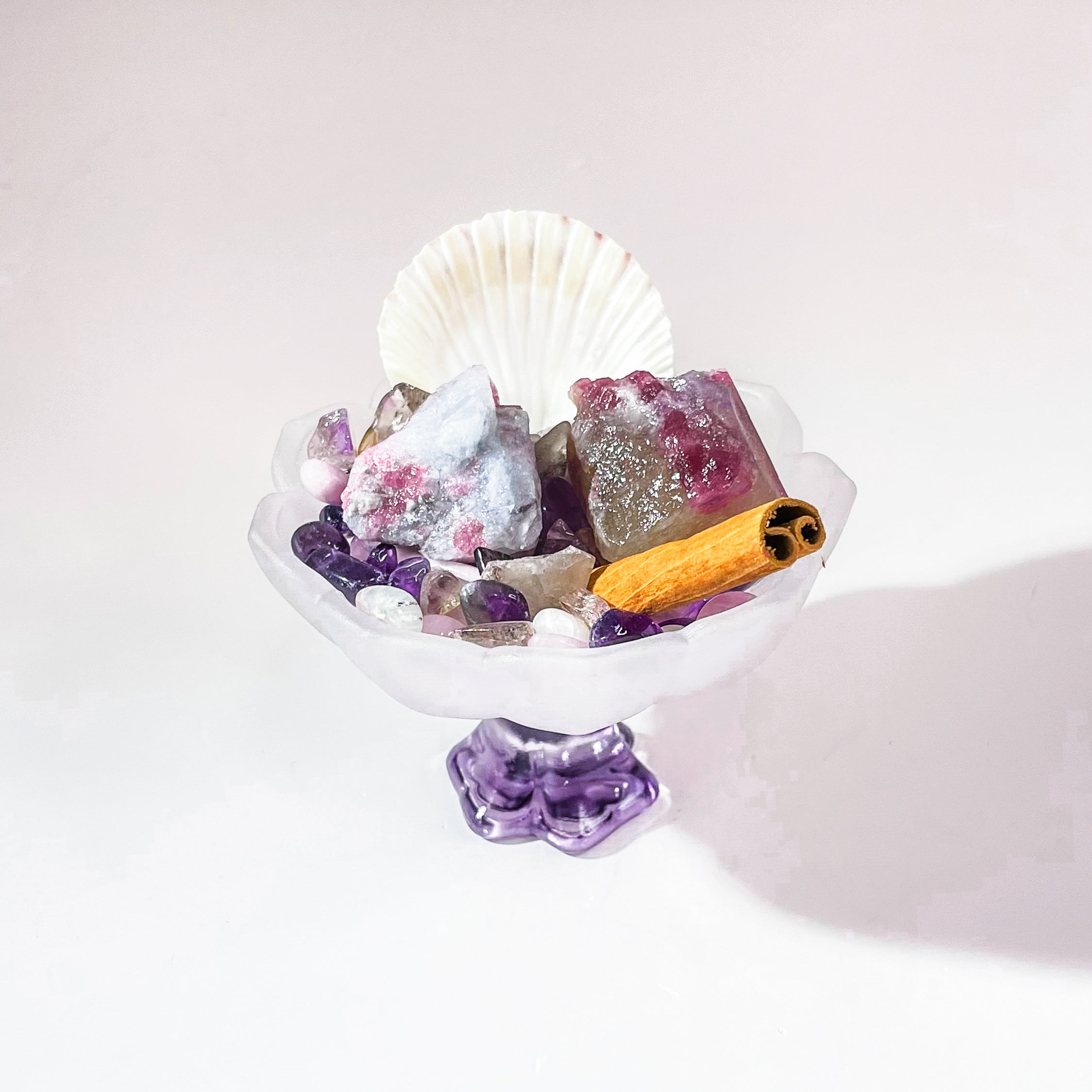 Spiritual Elevation Small Crystal Cup – Enlightenment & Inner Peace - Looziivet
