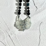 Handcrafted Fox Mask in Xiu Jade – One and Only - Looziivet