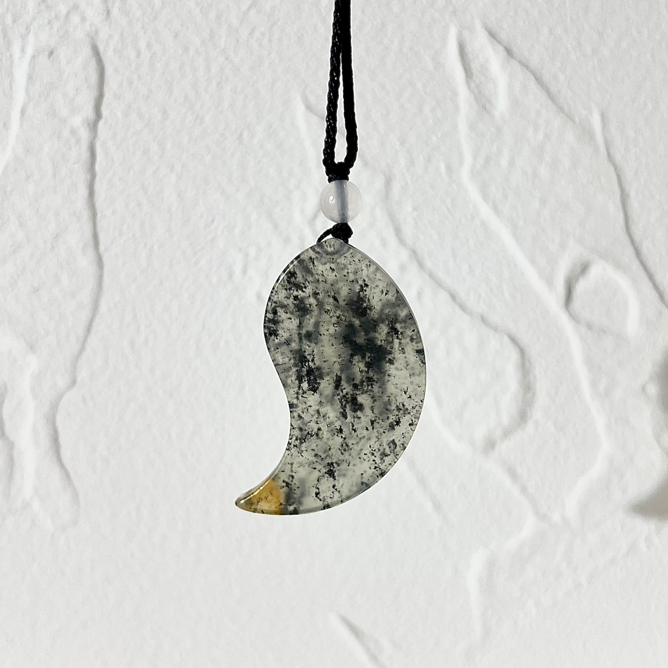 One and Only Handcrafted Double Fish Xiu Jade Pendant - Looziivet