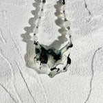 Xiu Jade Fox Mask - One and Only, A Unique Masterpiece in White and Black - Looziivet