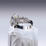 Herkimer Diamond Sterling Silver Crystal Ring