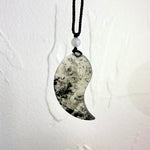 Handcraft One And Only Natural Ink-Wash Xiu Jade Double Fish Pair Pendant - Looziivet