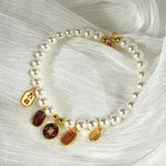 Pet Pearl Necklace -  Safe Charm for pets, Bring Luck and Prosperity - Looziivet